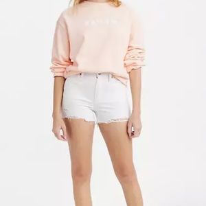 NWOT Levi’s high rise denim shorts